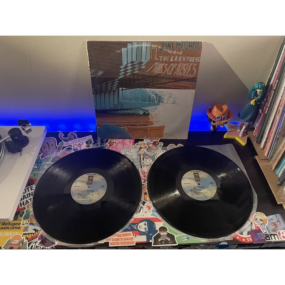 Joni Mitchell and The L.A. Express "Miles Of Aisles" Vinyl LP